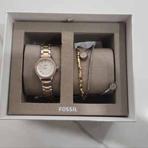 Fossil Wristwatch with bracelets